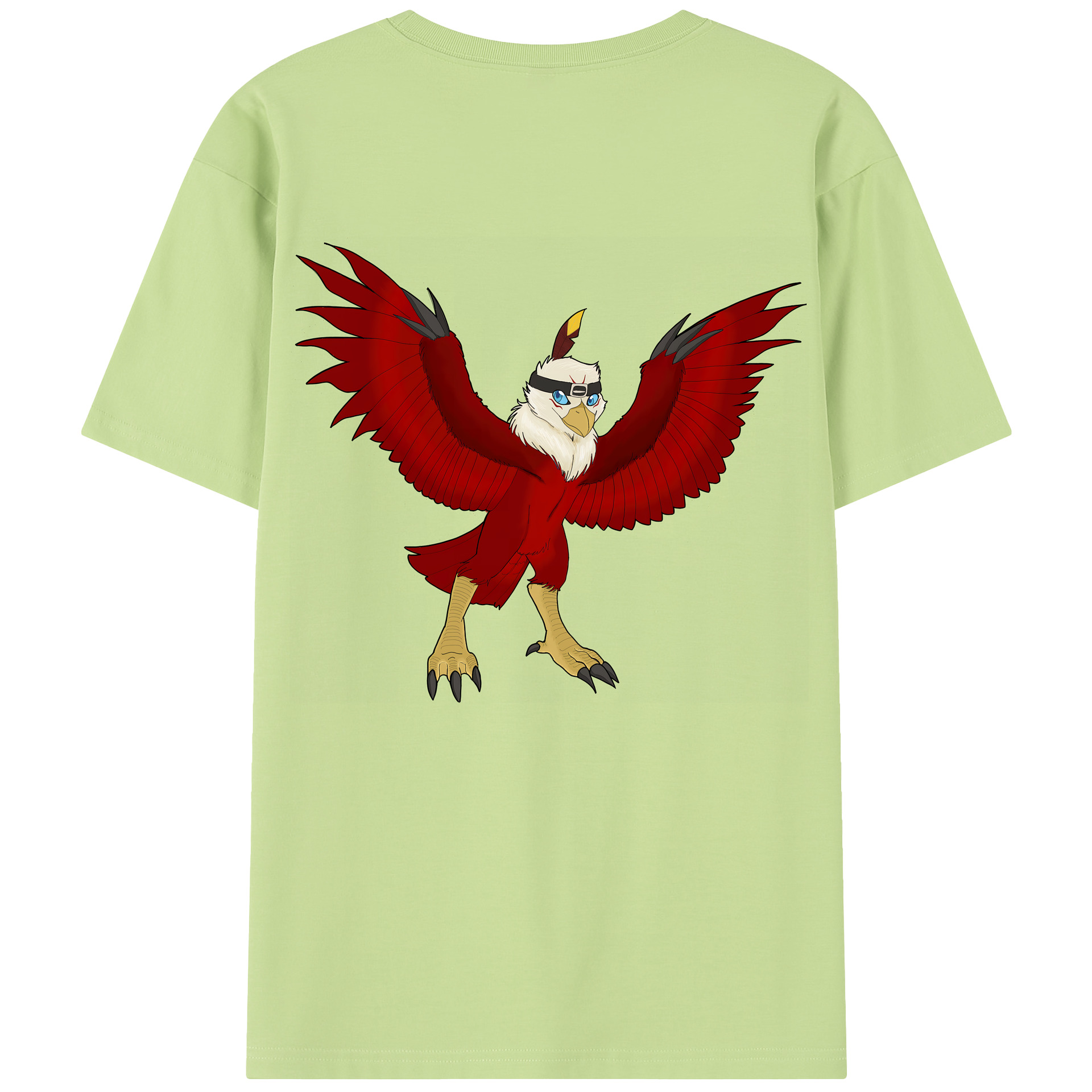 （画像用） Digimon デジタルモンスター/デジモン 綿100％半袖Tシャツ（背面プリント）